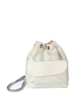 Small Utility Chain Backpack BA320098 Ivory